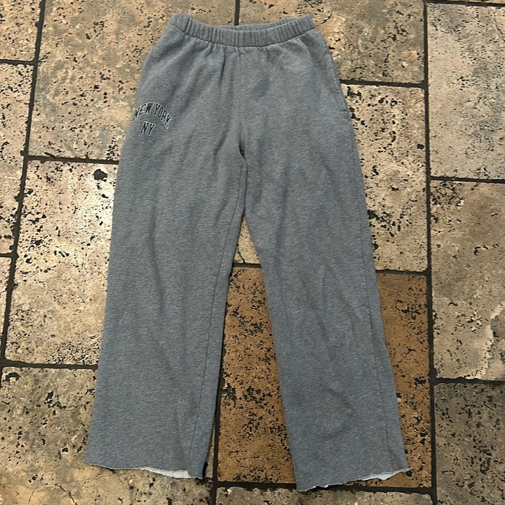 Brandy Melville wide leg sweatpants! One size!